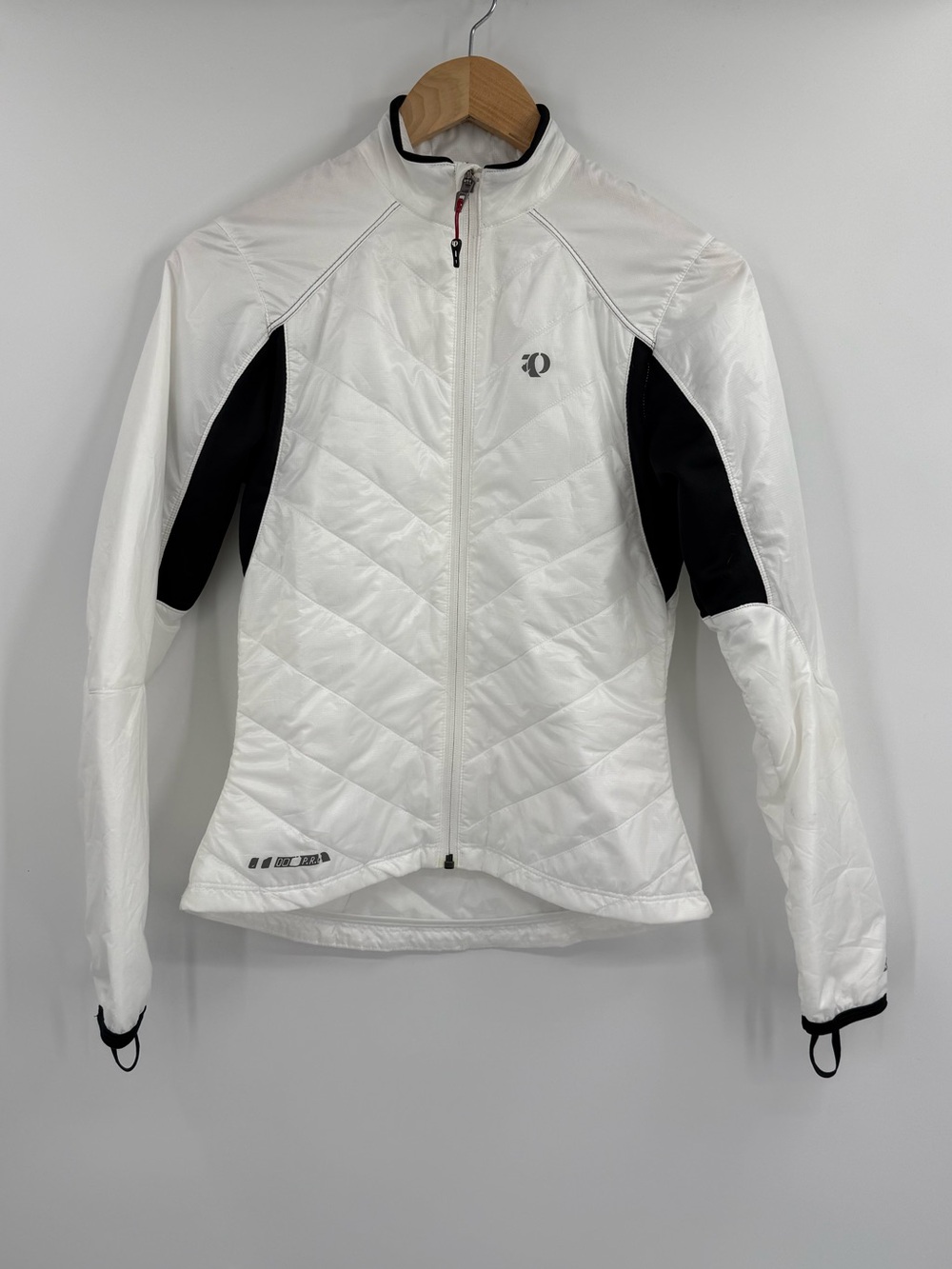 Pearl Izumi Pro Series Insulated Cycling Full Zip Jacket | White | Small